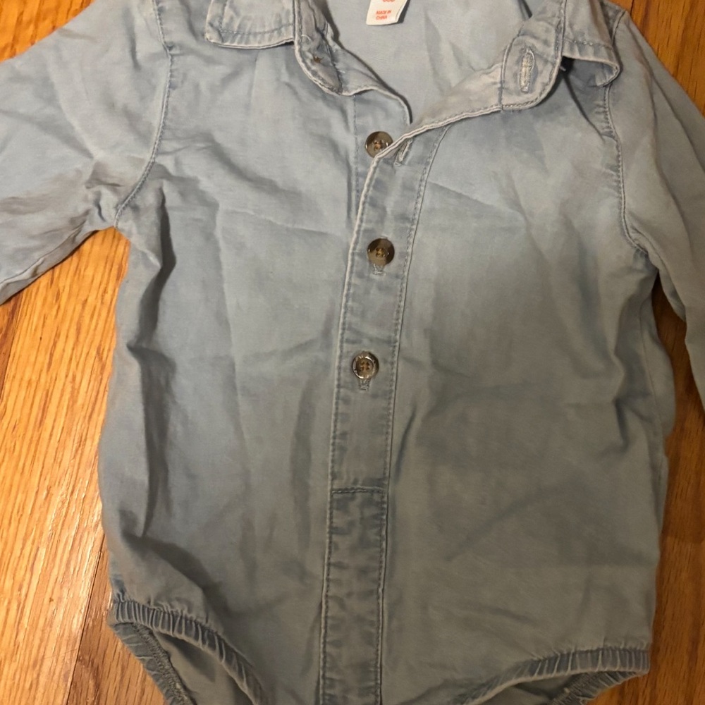 Cat & Jack Light Blue Bodysuit